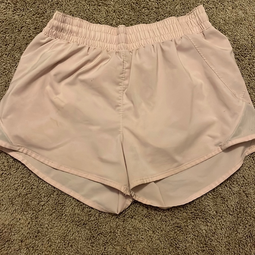 Light pink athletic shorts Adult:S